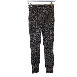Spanx Snake Print Denim Jeans